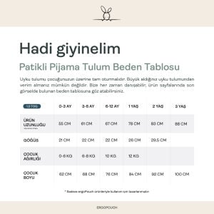ErgoPouch Organik Pamuklu Pijama Tulum (0.2 TOG) Willow