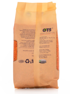 OTS Organik Kırmızı Mercimek 750 gr