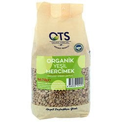 OTS Organik Yeşil Mercimek 750 gr