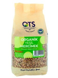 OTS Organik Yeşil Mercimek 750 gr