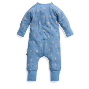ErgoPouch Organik Pamuklu Pijama Tulum (0.2 TOG) Petite Pretzel