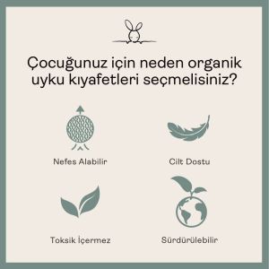 ErgoPouch Organik Pamuklu Kısa Tulum (0.2 TOG) Night Sky