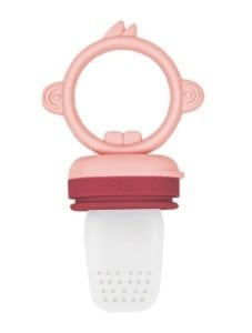 OiOi Püre Meyve Sebze Emziği -Pinky Pink/Velvet Rose