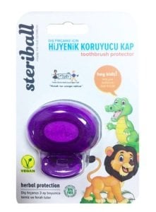 Steriball Diş Fırçası Hijyenik Koruma Kabı - Aslan
