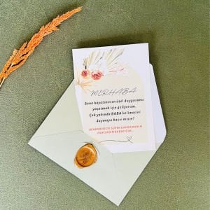 En Özel Duygu Bebek Müjde Kartı – Baba Oluyorsun