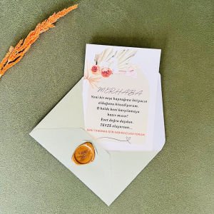 Yeni Bir Neşe Kaynağı ﻿Bebek Müjde Kartı – Teyze Oluyorsun