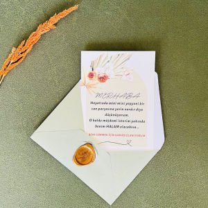 Yepyeni Bir Can Parçası Bebek Müjde Kartı – Hala Oluyorsun