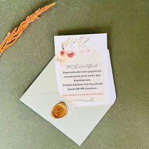 Yepyeni Bir Can Parçası Bebek Müjde Kartı – Dayı Oluyorsun