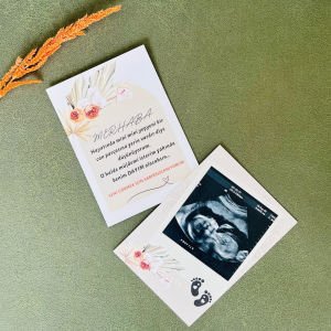 Yepyeni Bir Can Parçası Bebek Müjde Kartı – Dayı İçin