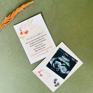 Yeni Bir Neşe Kaynağı Bebek Müjde Kartı – Dayı İçin