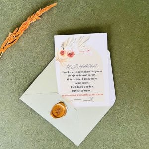 Yeni Bir Neşe Kaynağı Bebek Müjde Kartı – Dayı Oluyorsun