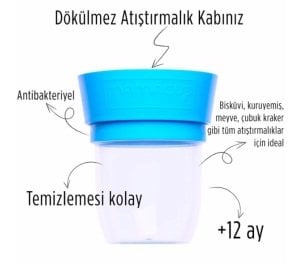 Mamacup Dökülme Önleyici Atıştırmalık Kap-Sarı