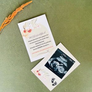 Yepyeni Bir Can Parçası Bebek Müjde Kartı – Dede Oluyorsun