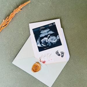 Yepyeni Bir Can Parçası Bebek Müjde Kartı – Dede Oluyorsun