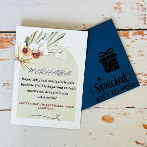 En Tatlı Mucize Bebek Müjde Hediye Kutusu - Baba İçin