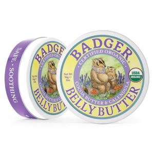 Badger Karın Bölgesi Nemlendirici Krem / Belly Butter