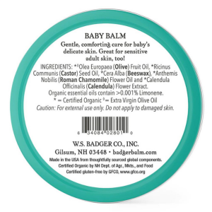 Badger Baby Balm 21 gr - Bebek Balsamı