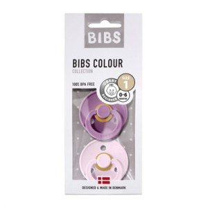 BIBS İkili Emzik - Lavender/Baby Pink 0-6 ay