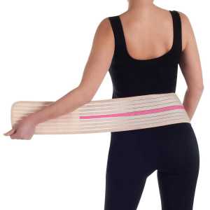 Owli Bamboo Premium Hamile Destek Kemeri 2'si 1 Arada Ten