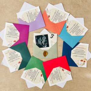 Bebek Müjde Kartı Seti  Yeni Bir Neşe Kaynağı