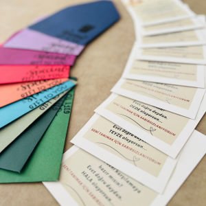 Bebek Müjde Kartı Seti  Yeni Bir Neşe Kaynağı