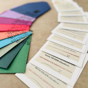 Bebek Müjde Kartı Seti Yepyeni Bir Can Parçası