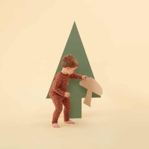 ErgoPouch Organik Patikli Pijama Tulum (1.0 TOG) Acorn