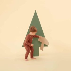 ErgoPouch Organik Patikli Pijama Tulum (1.0 TOG) Acorn