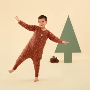 ErgoPouch Organik Patikli Pijama Tulum (2.5 TOG) Acorn