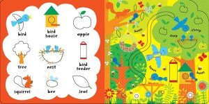 Usborne Baby's Very First Playbook Garden Words