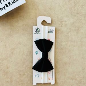 Siyah Fiyonk Saç Bandı