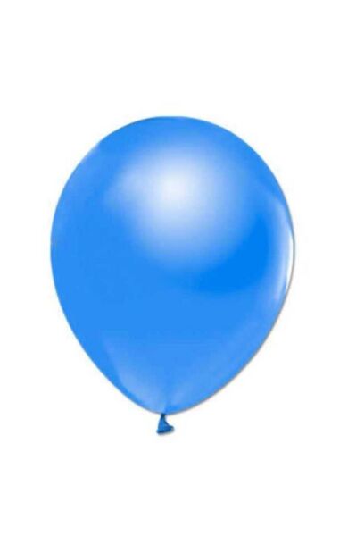 BalonEvi Balon Baskı Mavi 100 Lü 12 Cm