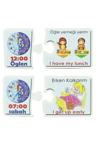 İngilizce-Türkçe Saatler ve Eylemler