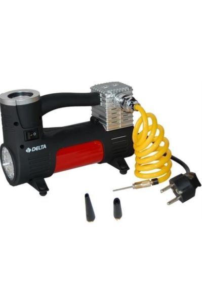 Delta Elektrikli Top Pompası - Mini Kompresör (Işıklı)
