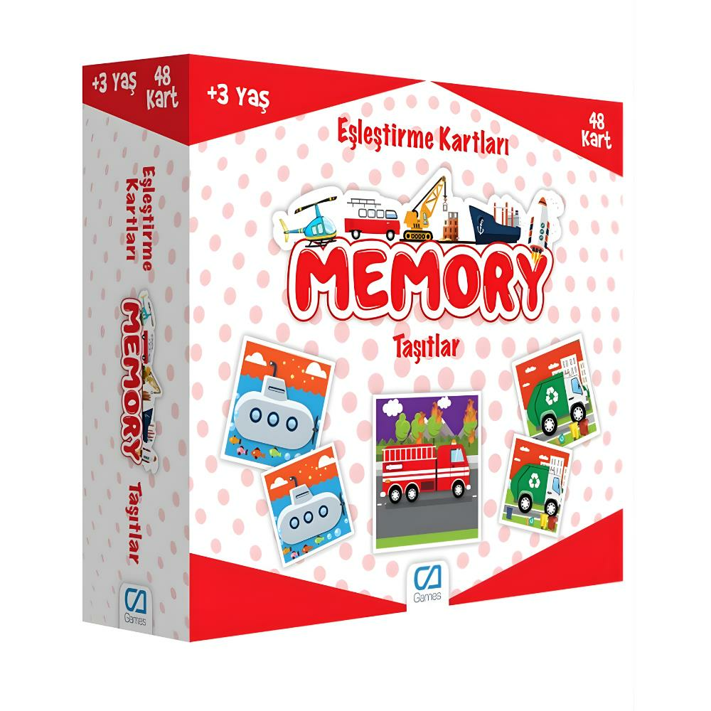 Memory Taşıtlar Eşleştirme Kartları