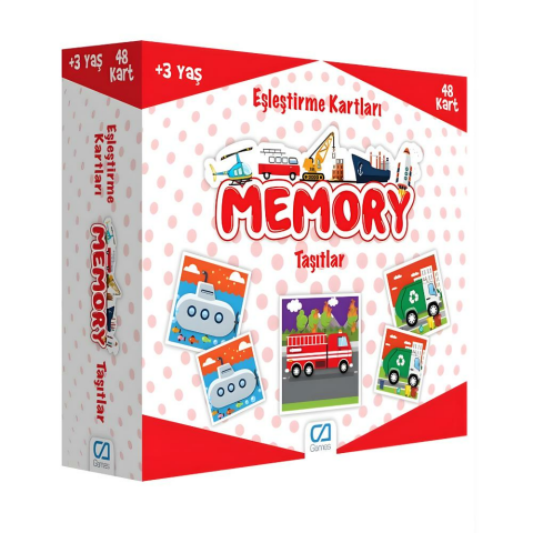 Memory Taşıtlar Eşleştirme Kartları