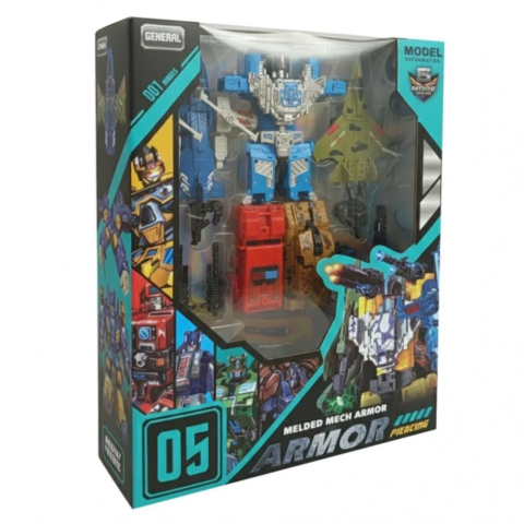 Büyük Boy 5 Modelli Dönüşen Robot