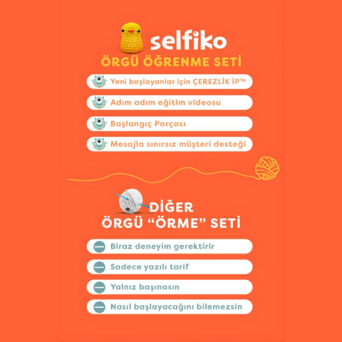 Kapibara Örgü İpi Seti