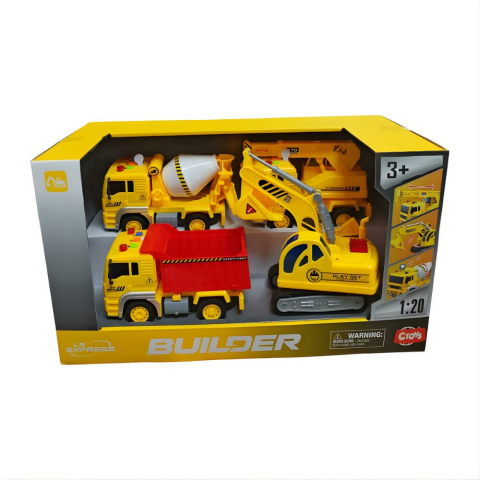 1:20 Işıklı Sesli İş Makinaları