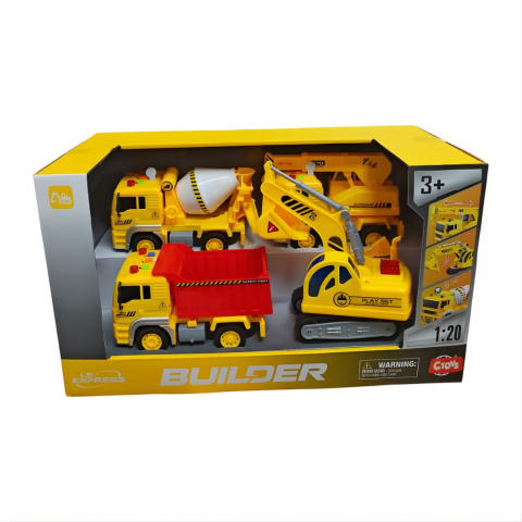 1:20 Işıklı Sesli İş Makinaları