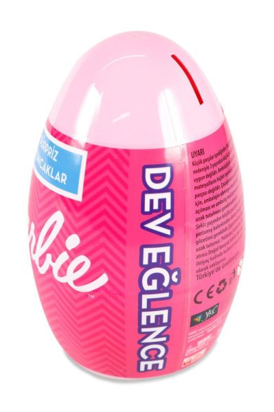 Barbie Lisanslı Dev Yumurta Pembe 3 Yaş