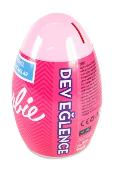 Barbie Lisanslı Dev Yumurta Pembe 3 Yaş