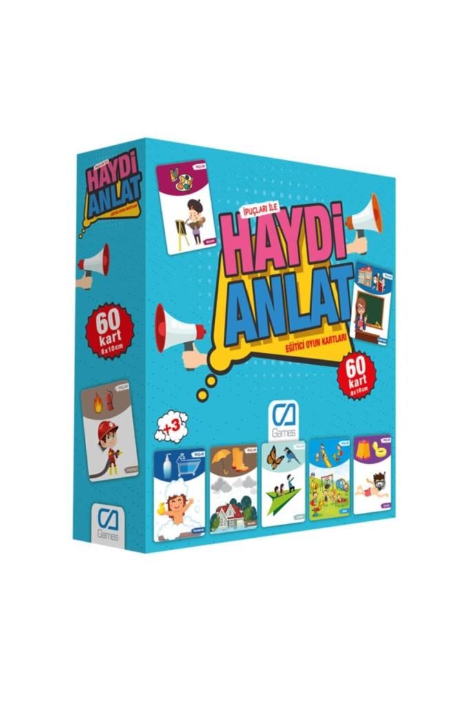 Haydi Anlat Eğitici Oyun Kartları