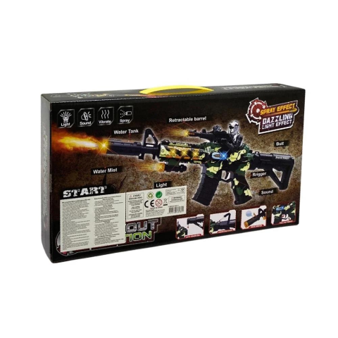 Duman Atan Hareketli Pilli Tüfek 846-1