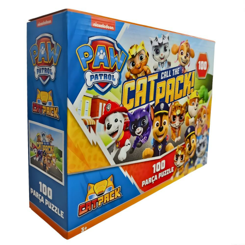 100 Parça Paw Patrol Puzzle
