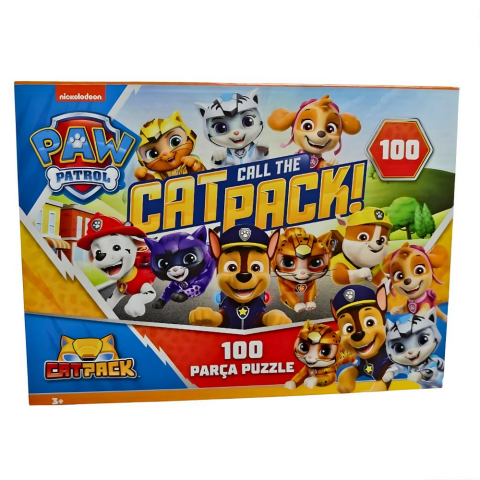 100 Parça Paw Patrol Puzzle
