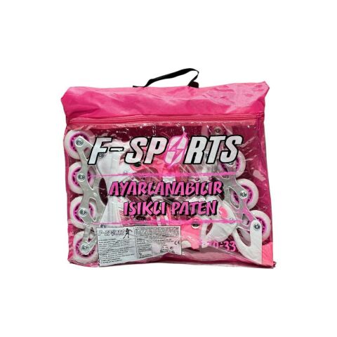 Metal Alıştırma Paten 34-37 Pembe