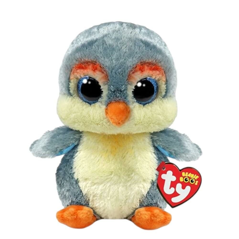 TY Beanie Boos Fisher Gri Penguen Peluş 15 Cm