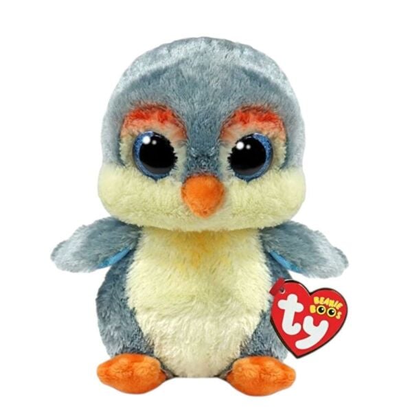 TY Beanie Boos Fisher Gri Penguen Peluş 15 Cm
