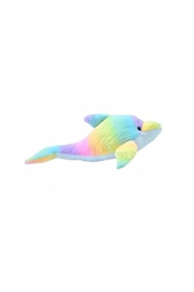 50CM Renkli Yunus Balığı Peluş Oyuncak 62860